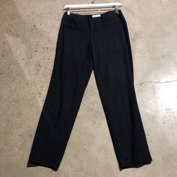 Helmut Lang Navy Tech Pintuck Tapered Trousers - Picture 1 of 8